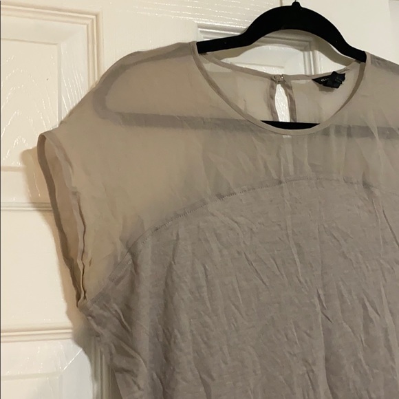 Club Mónaco Sheer Trim Top - Picture 3 of 6